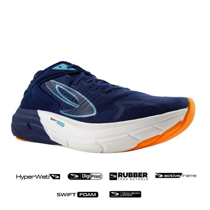 Gambar 910 Nineten Sepatu running HIROSHI Sepatu Lari Pria - biru tua tosca jingga - ORIGINAL - 42 dari ViYan SouVenir undefined Tokopedia