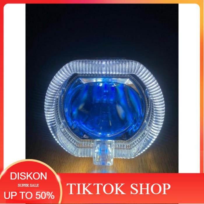 Gambar COD Lampu Utama Biled ala ala kw Projie ala ala Biled 2.5 Inch Devil & Angel Light Putih-Putih Cut OFF - Putih Ice Blue dari Choco LED undefined Tokopedia