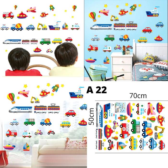 Gambar WALSTIKER WALLSTICKER TEMPELAN WALL STIKER SETIKER DINDING TEMBOK MOBIL MOBILAN KERETA KARAKTER CARS HIASAN KAMAR WALLPAPER RUANG TIDUR ANAK COWOK CEWEK LAKI LAKI PREMPUAN DEKORASI RUMAH RUANG TAMU LUCU KADO UNIK ULTAH ULANG TAHUN KEKINIAN - A 22 dari Sakimyo Shop undefined Tokopedia