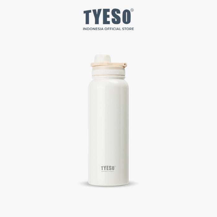 Gambar Tyeso Botol Minum Stainless 1050mL TS-8724 Sports Vacuum Insulated BPA FREE - Putih dari Tyesoofficial.id undefined Tokopedia