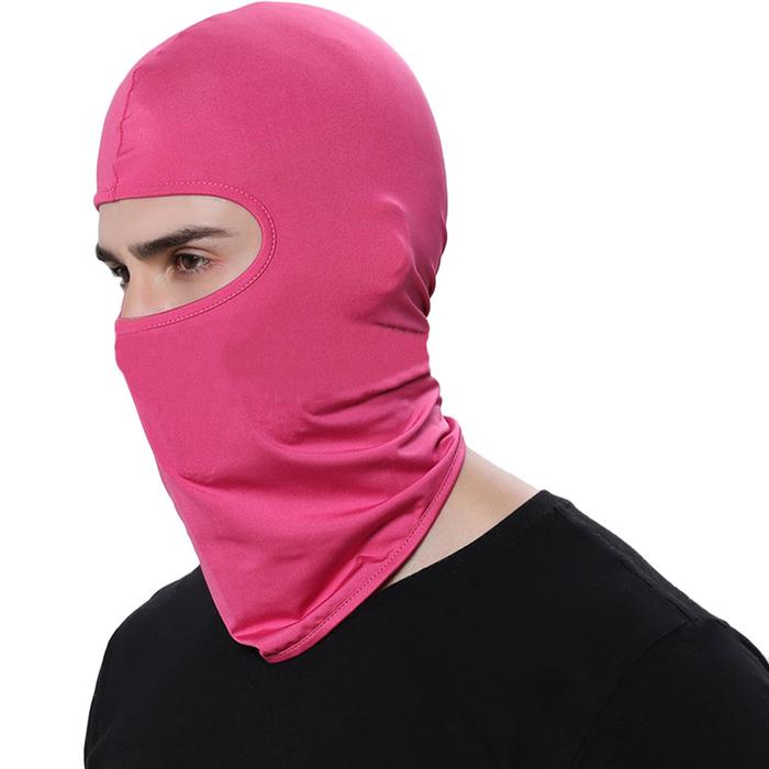 Gambar Masker Buff Balaclava Full Face Masker Motor Model Ninja Multifungsi 16 Warna - 01 PINK TUA dari KLIK MOTORSPORT undefined Tokopedia