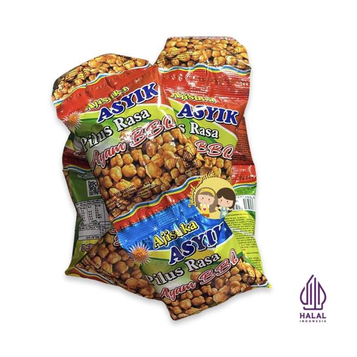 Gambar ASYIK Pilus Snack 10 X 8 Gr Rasa Ayam BBQ Jajanan Jadul by Jadoel_Snack Food Keripik Pedas Crispy Cemilan - ASYIK AYAM BBQ dari JADOEL SNACK_NEW undefined Tokopedia
