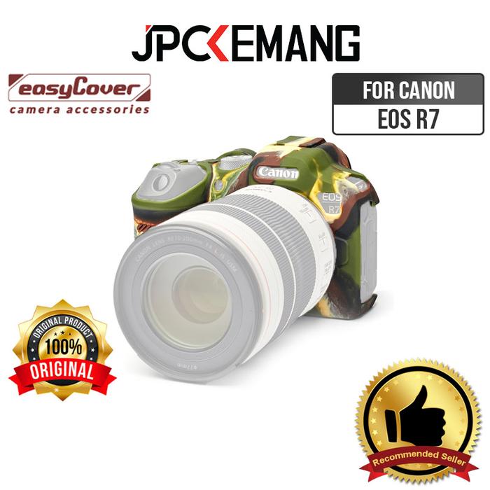 Gambar Easy Cover Canon EOS R7 Silicone Camera Case Casing EasyCover Original - Camouflage dari JPC Kemang undefined Tokopedia
