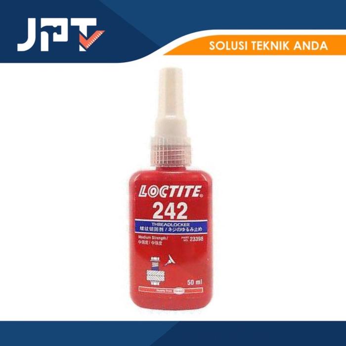Gambar Lem Baut Loctite 242 (50 Ml) (Medium) Merk Loctite dari Jaya Pratama Teknik . undefined Tokopedia
