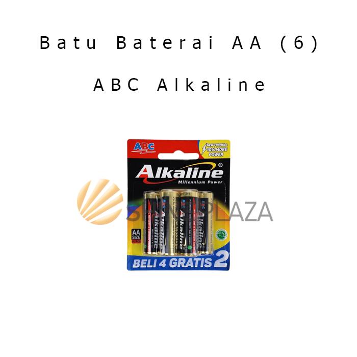 Gambar Batu Baterai Batere AA AAA - Battery Batre A2 A3 ABC Alkaline Isi 6 - AA dari Shine Plaza undefined Tokopedia