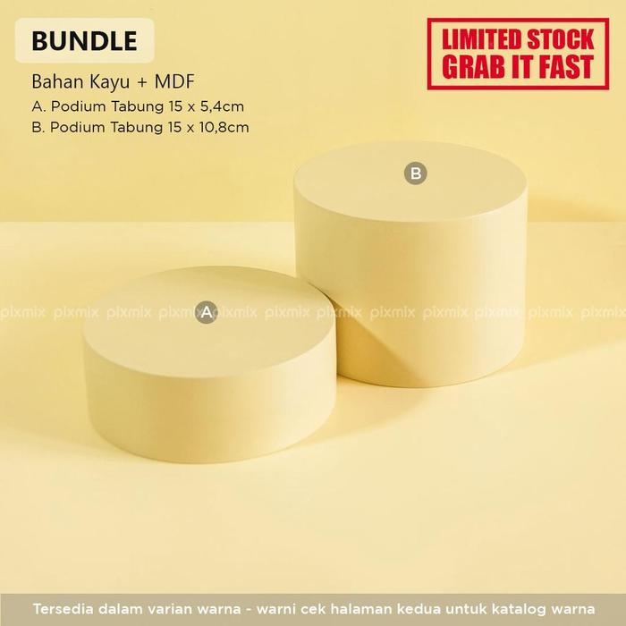 Gambar Properti Foto Produk Model Podium Tabung / Lingkaran | Pixmix Gio - 15X5,54, Gray dari Pixmix Store undefined Tokopedia