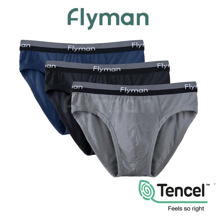 Gambar Flyman Celana Dalam Pria Brief Tencel 3 pcs FM 3066 - M dari FAILASHUFFAH PURNOMO GBDFGBVDS undefined Tokopedia