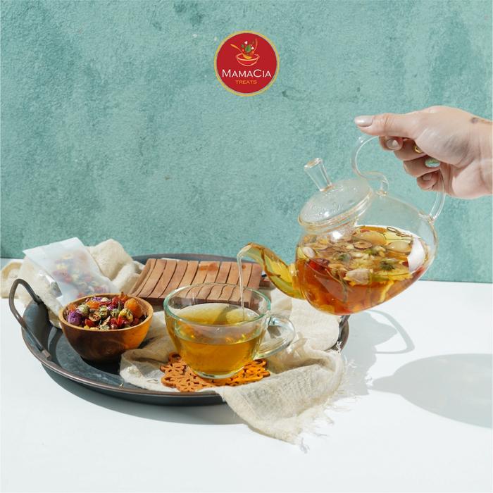 Gambar Floral Tea Infusion Teh Bunga Sachet : Booster Tea Relax Glowing Womb Beauty Sleeping Tea - Beauty Tea dari Mamacia Treats Kota Surabaya Tokopedia