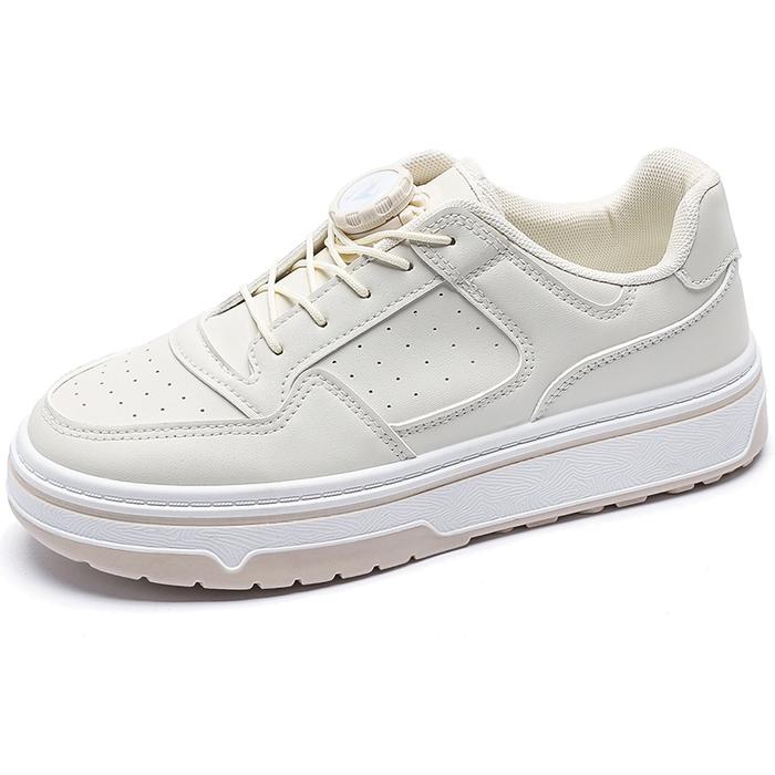 Gambar LURAD Sepatu Wanita Tali Hitam Sepatu Cewek Casual Nyaman Dipakai Sepatu Pelajar Kuliah Kece Karet Sneakers Sport Tanpa Hak Round Toe Hak Datar Musim panas Musim dingin Shoes DLX107 Olahraga - 107 BEIGE, 38 dari LURAD SHOES undefined Tokopedia