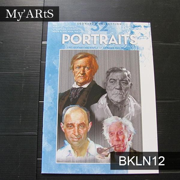 Gambar Leonardo Collection Books No 32 Portraits Buku Latihan Belajar Gambar Wajah Orang dari Myarts undefined Tokopedia
