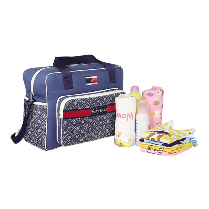 Gambar Diaper Bag Scots NL Series - BST7301 - abu dari Babyscots undefined Tokopedia