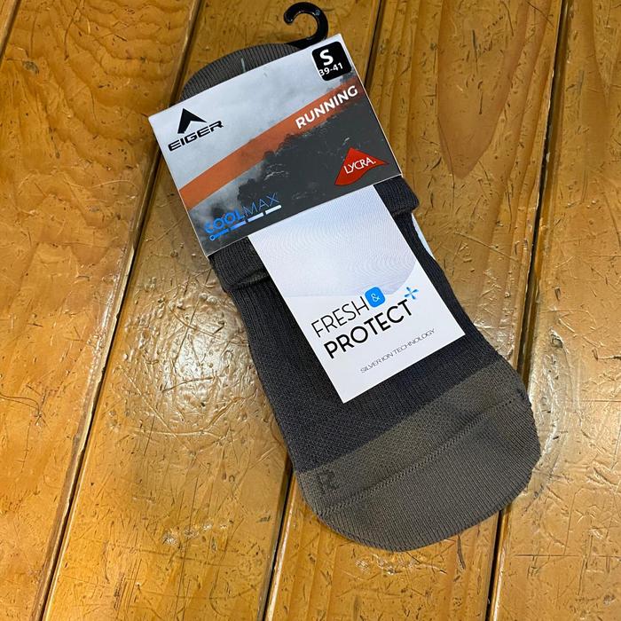 Gambar EIGER KAOS KAKI LARI X-COMPRESSION LOW - Grey, S dari Luarruang undefined Tokopedia