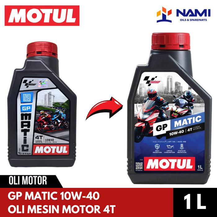 Gambar *MOTUL GP MATIC 10W40 (1L)* Oli Mesin Motor Matic - ORIGINAL dari Nami Store Indo undefined Tokopedia