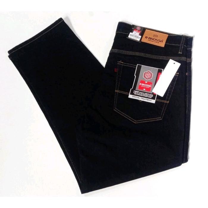 Gambar COD CELANA LEVIS JUMBO JEANS PRIA JUMBO BIG SIZE PENSIL PANJANG LEVIS DEWASA REMAJA Uk. 38 - 44 HITAM POLOS - Black, 27/28 dari Istana_mainan_NEW undefined Tokopedia
