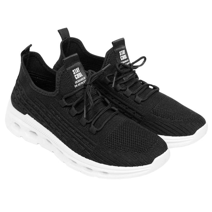 Gambar Dr. Kevin Sepatu Sport Pria Men Sneakers Sekolah Flyknit Tali 889-067 - Hitam, 44 dari drkevinshoes Kota Bekasi Tokopedia