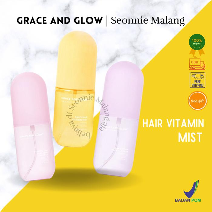 Gambar GRACE AND GLOW DAISY HAIR VITAMIN MIST 100ML AROMA MEWAH - Peony dari SEONNIE MALANG undefined Tokopedia