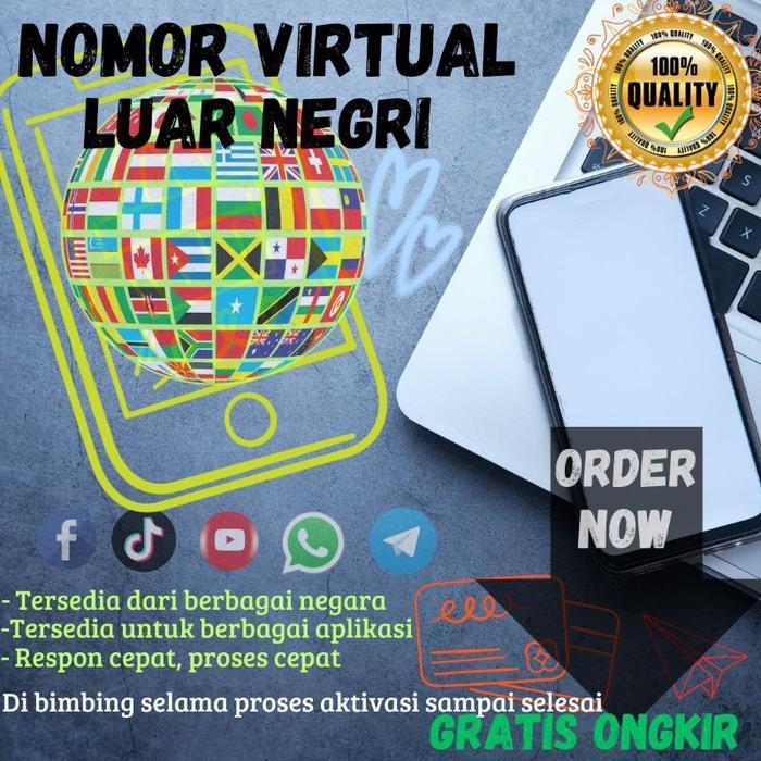 Gambar Nomor Virtual Luar Negri Untuk WhatsApp - Brazil - Brazil dari zelishop23 undefined Tokopedia