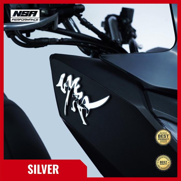 Gambar NSA EMBLEM KANJI LOVE BUKAN STIKER KANJI STICKER KEREN TIMBUL RACING STIKER LUCU TULISAN KANJI JEPANG EMBLEM MOTOR 3D STIKER MOTOR LOGO VARIASI MOTOR MOBIL EMBLEM BEAT VARIO SCOOPY GENIO CUTTI Car Laser Motorcycle - SILVER dari NSA PERFORMANCE undefined Tokopedia