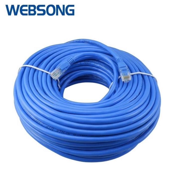 Jual Kabel LAN RJ45 UTP Ethernet 1.5M 3M 5M 10M 20M 30M 50M Cat6 ...