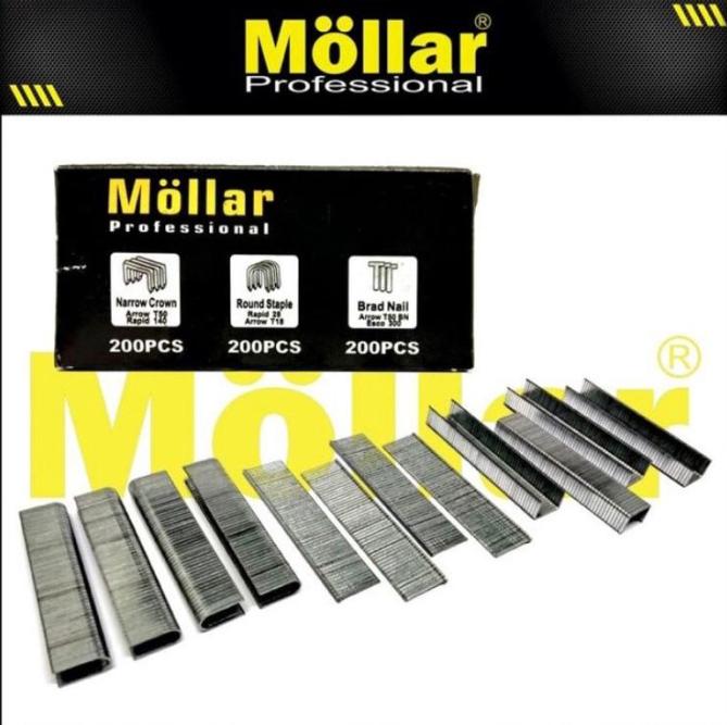 Gambar ISI REFILL STAPLES MOLLAR 3in1 3WAY 4-14mm Mix 600pcs - Paku Hekter Stapler Gun Tembak Tacker jok Motor - ISI REFILL STAPLES MOLLAR 3in1 3WAY 4-14mm Mix 600 dari Dunia Terang Selalu undefined Tokopedia
