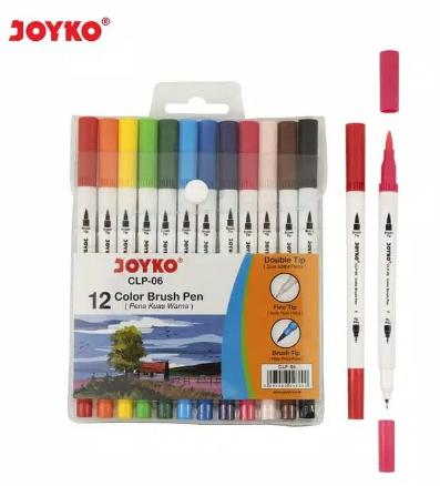 Jual Joyko Brush Pen Double tip Satuan Joyko Brushpen Brushpen