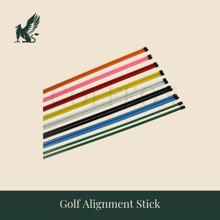Gambar Golf Alignment Stick Alat Bantu Arah Pukulan Club Swing 2 stick Rod - Merah dari Golfeon undefined Tokopedia