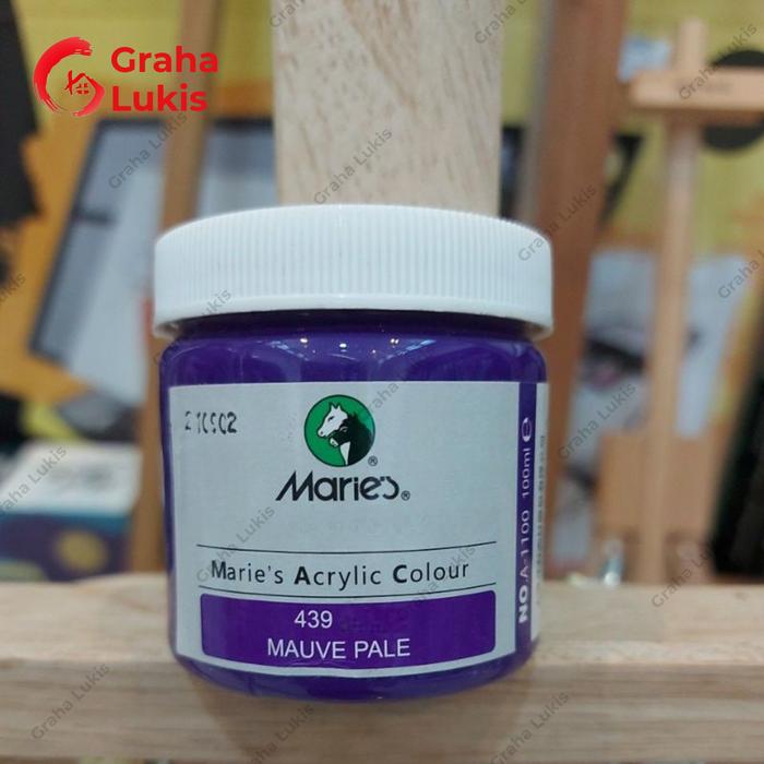 Gambar MARIES ACRYLIC 100ML / CAT AKRILIK MARIES 100ML - MAUVE PALE dari Graha Lukis_NEW undefined Tokopedia