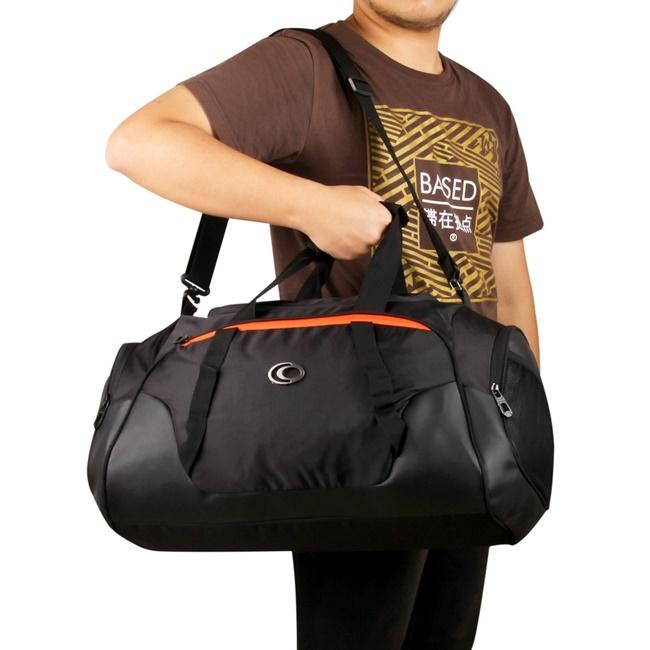 Gambar Tas Travel Pakaian Sepatu Olahraga OZONE 309 Duffel/Weekender - Hitam dari Ozonebag undefined Tokopedia