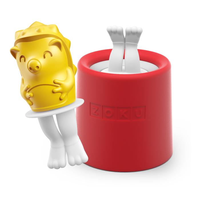 Gambar Zoku Character Ice Pop Mold  - Cetakan Es Krim Karakter, Cetakan Es Krim Bentuk Burung, Cetakan Es Krim Silicon Cream Kitchenware - HEDGEHOG dari Tosyen Okiedog undefined Tokopedia
