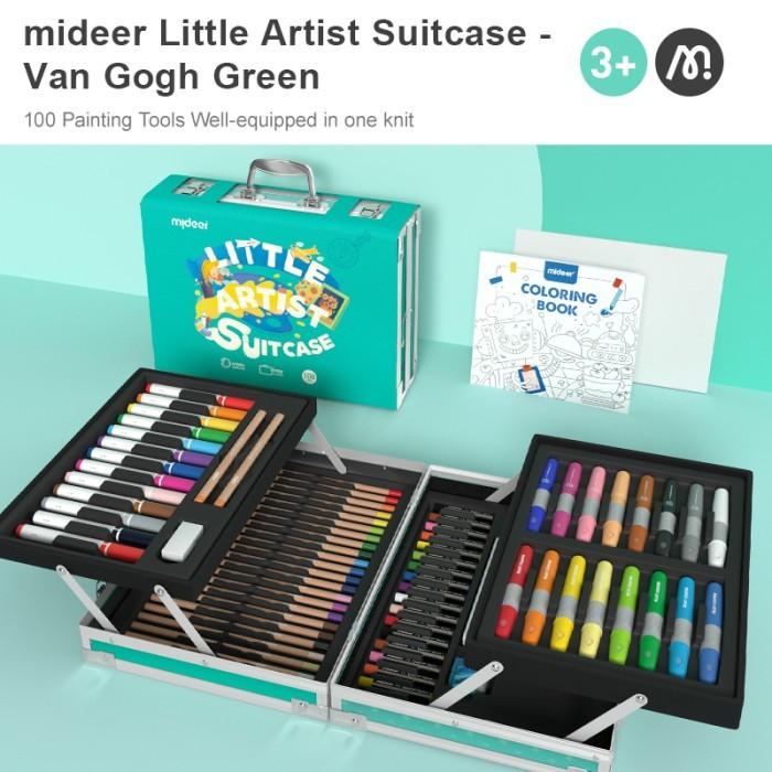 Gambar Mideer Artist Suitcase Mainan Edukasi Anak Toys - MD6217 Green dari Mideer Indonesia undefined Tokopedia
