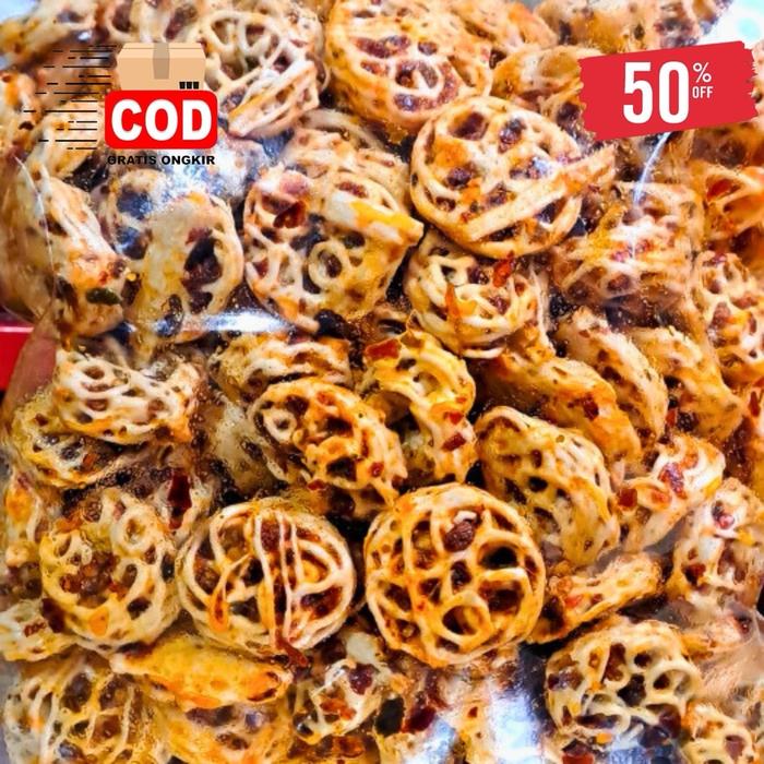 Gambar Kerupuk Rafael Pedas Daun Jeruk Organik Bebas gula Snack Bawang Food Cemilan dari Addarsnack2 undefined Tokopedia