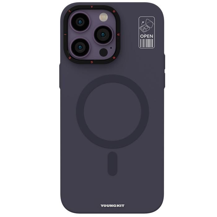 Gambar Youngkit Hermit Support Phone Case Compatible For Iphone 14 Pro Max 14 Pro Kickstand Matte Magnetic Magsafe Charge Casing - IPHONE 14 PRO, PUTIH dari Myroots store undefined Tokopedia