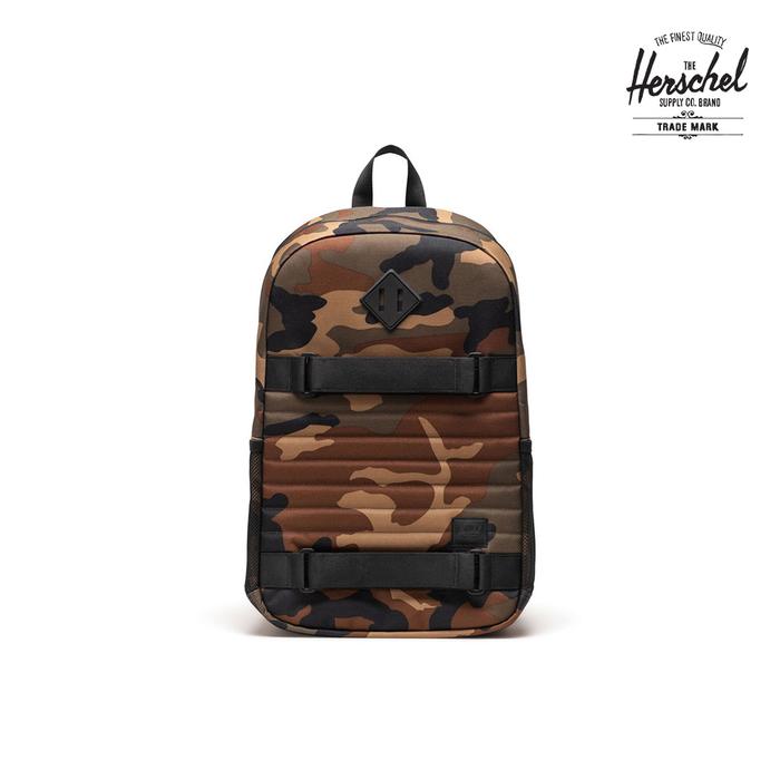 Promo Herschel Fleet Skate Backpack 28L Woodland Camo/Black Cicil