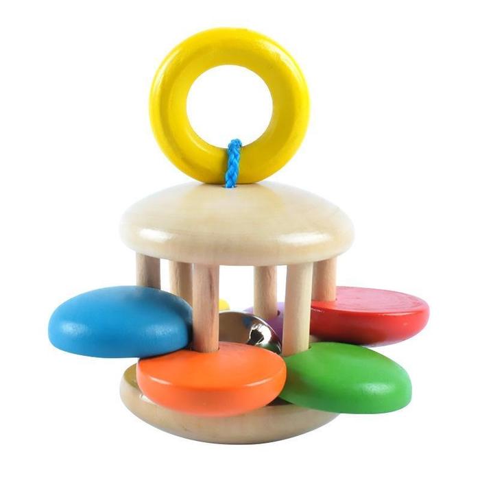 Gambar MALOTOYS - Wooden Rattle Baby Musical Instrument Bells Colorful Mainan Krincingan Kayu Bayi Balita Anak Alat Musik Percussion Music Malo Toys - Cylinder dari Malo Toys undefined Tokopedia