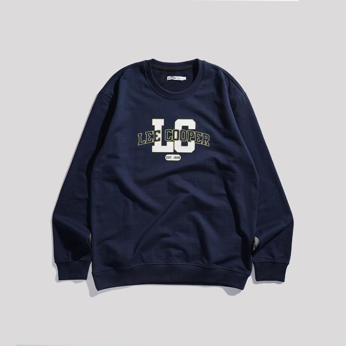 Gambar LEE COOPER SWEATER LC COLLEGE NAVY - Navy, M dari Lee Cooper undefined Tokopedia