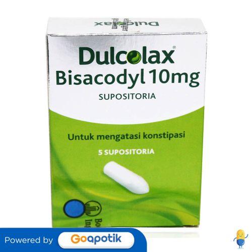 Gambar DULCOLAX DEWASA 10 MG BOX 5 SUPPOSITORIA dari Apotek Kosambi By GoApotik undefined Tokopedia