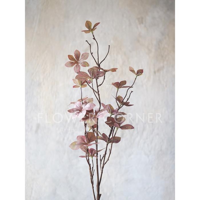 Gambar Daun Artificial Enkiantus Spray Warna (D22127) - Cokelat dari FlowerCornerID undefined Tokopedia