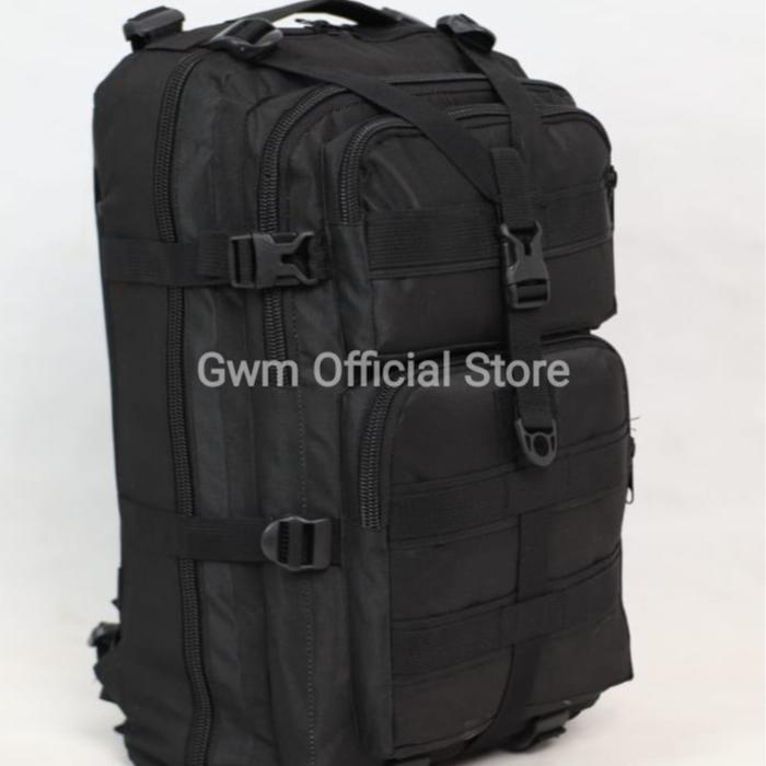 Gambar Tas Ransel Pria Lebanon army MATRA KASAD TNI AD Backpack - HITAM, 35L dari @Gwmstore undefined Tokopedia