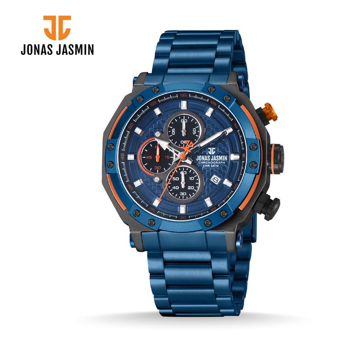 Promo Jonas Jasmin - Jam Tangan Analog Pria JJ-5386MC Chrono Aktif