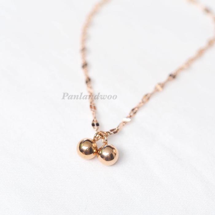 Gambar Panlandwoo - Gelang Kaki Titanium Wanita Harlow Adjustable - Rose Gold dari Panlandwoo undefined Tokopedia