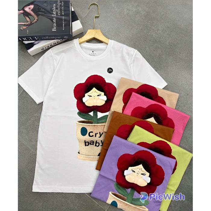 Gambar Kaos Cry Baby Rose Bangkok Import Branded Kaos Original Kaos Distro Atasan baju BKK korea Kaos premium Combed Dewasa - Putih, Anak M dari FIRSTHAND.STORE_NEW undefined Tokopedia