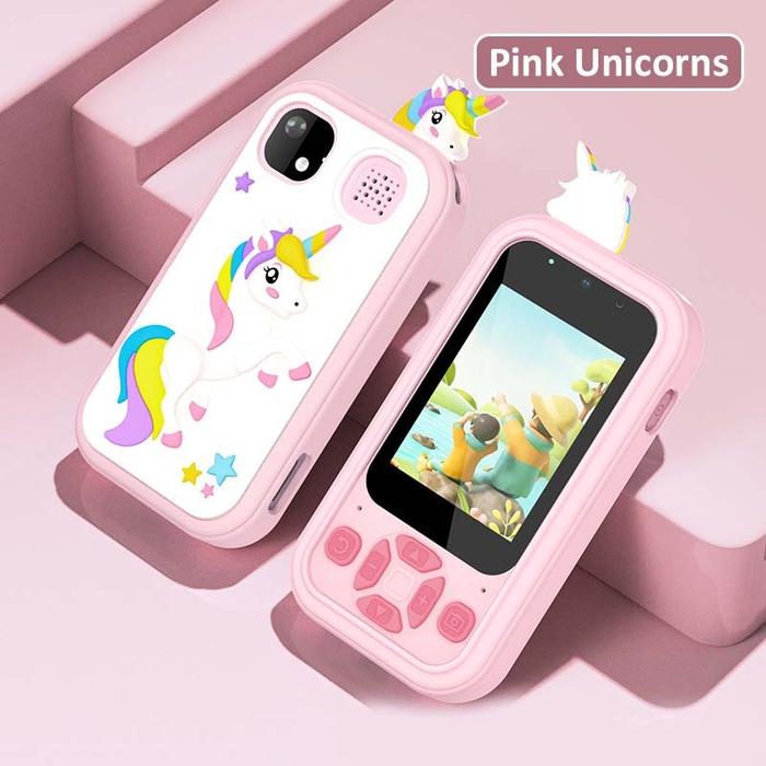 Gambar Kamera Anak Mini Digital Mainan Smartphone Camera HD Layar Perekam Video Kids Camera Children digital kamera anak anak Toys for Birthday Gift Foto Blue Pink - Pink dari LightTlife.Toko undefined Tokopedia