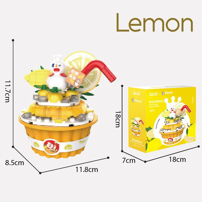 Gambar BLOCK CITY MIXUE Ice Cream / Mainan Balok Susun seri Es Krim MIXUE / Mainan Anak Edukasi / Nano Block ice mixue - MIXUE LEMON dari Blockcity undefined Tokopedia