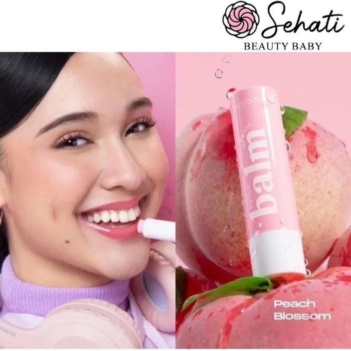 Gambar ֍SEHATI֎ Wardah Hydrabalm Lip Care Everyday Fruity Sheer Lip Balm | Pelembab Bibir - Peach Blossom dari SEHATI MARKET undefined Tokopedia