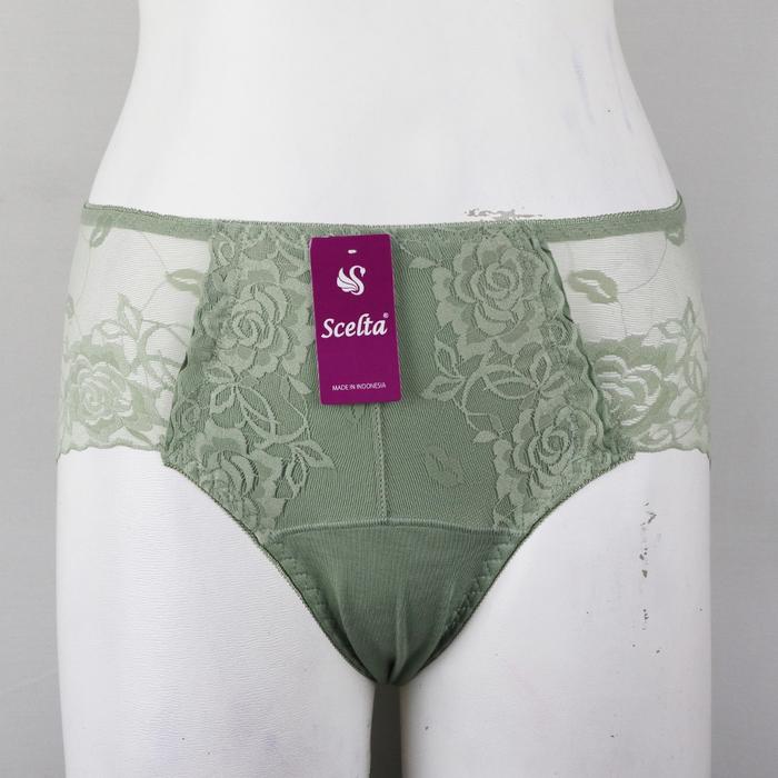 Gambar Scelta - Mid Waist Cd Transparan Celana Dalam Wanita Renda Lace Transparent Renda Sexy Sc 1218 - 1 dari Scelta Underwear undefined Tokopedia