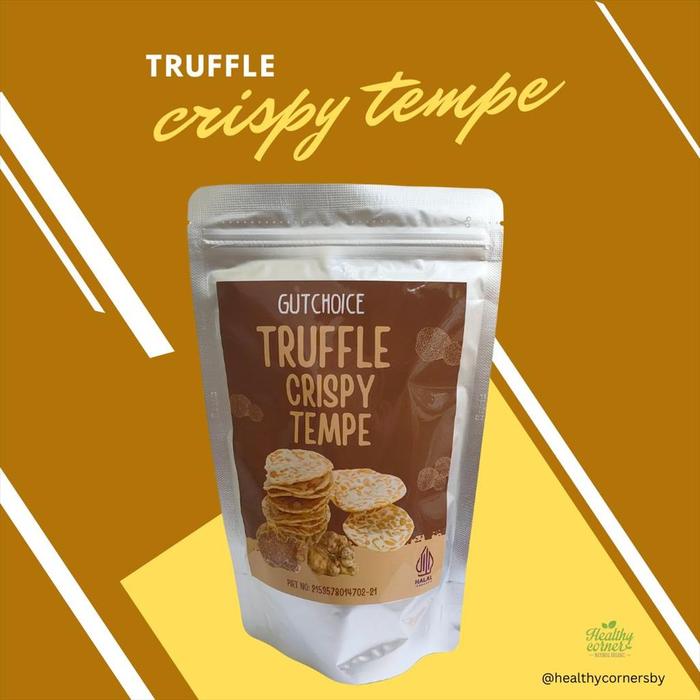 Gambar Keripik Tempe Krispi Rasa Jamur Truffle Crispy Tempeh 50g - keripik tempe rasa truffle dari depot sehat_NEW undefined Tokopedia