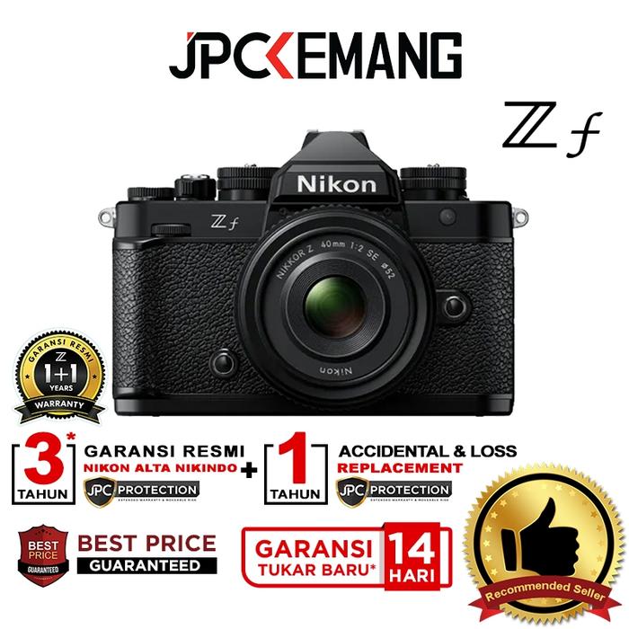 Gambar Nikon Zf kit 40mm f2 SE Mirrorless Nikon Z f 40 mm f/2 Garansi Resmi dari JPC Kemang undefined Tokopedia