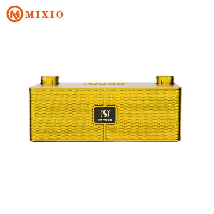 Gambar MX- YS-204 Voice Change Karaoke Speaker Bluetooth for Mobile Phone - GOLD dari 4acc undefined Tokopedia