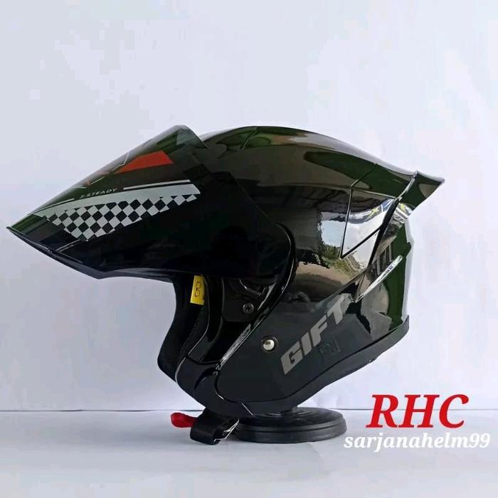 Gambar Helm gift Sargon Paket ganteng Motorcycle - hitam, Standar, m dari sunmorihelmet58 undefined 5 Tokopedia