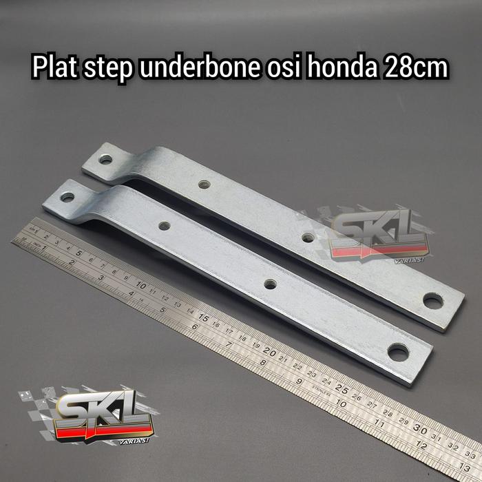 Gambar Breket Step Underbone sonic 150 Supra GTR 150 blade 125 Jupiter Mx Old Mx King Fiz R F1ZR  RX King Plat Bracket UB dudukan step Underbone OSI - Honda  dari SKL Variasi undefined Tokopedia